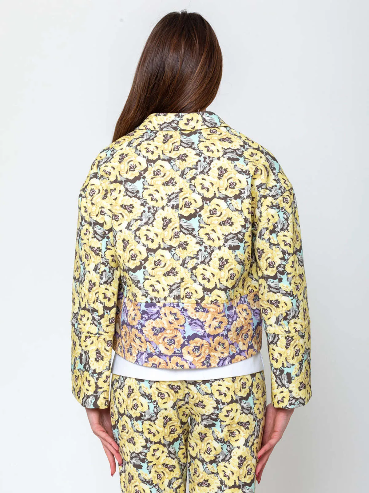 Printed Denim Jacket - Nectar