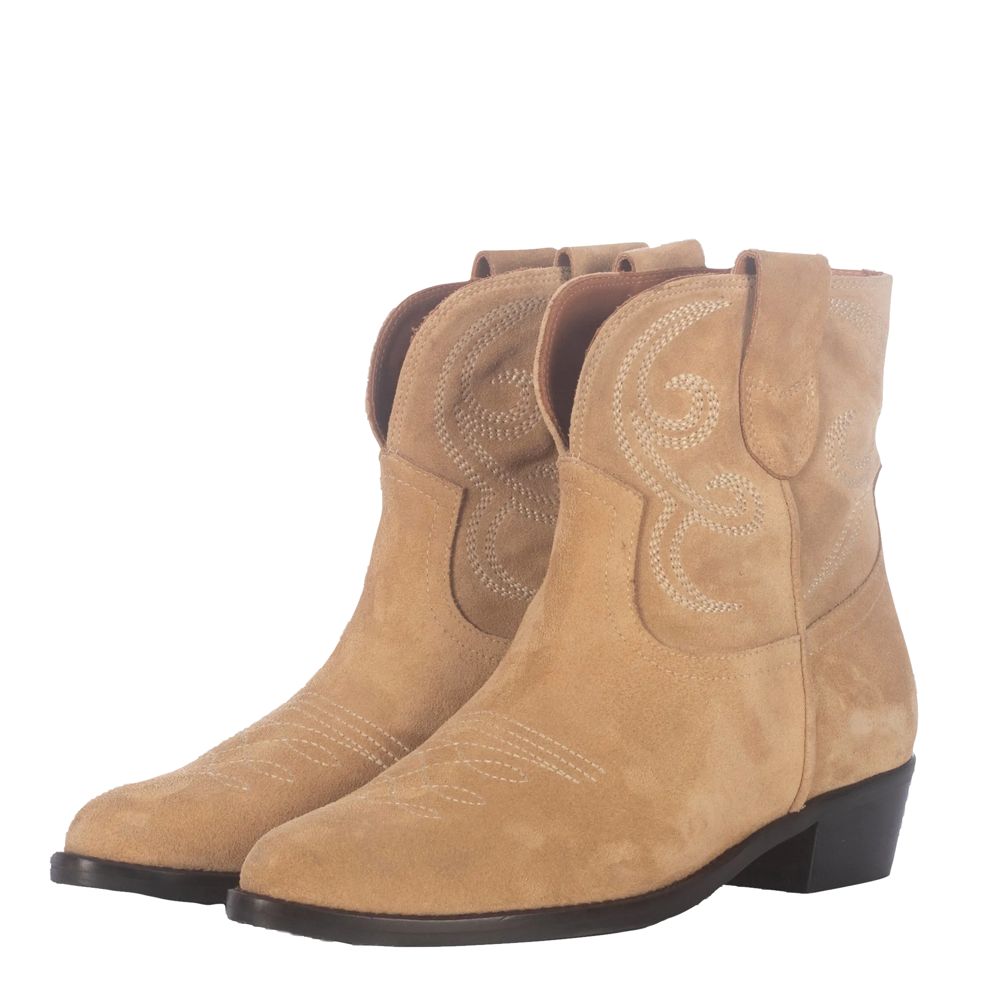 PUJA SAND ANKLE BOOTS