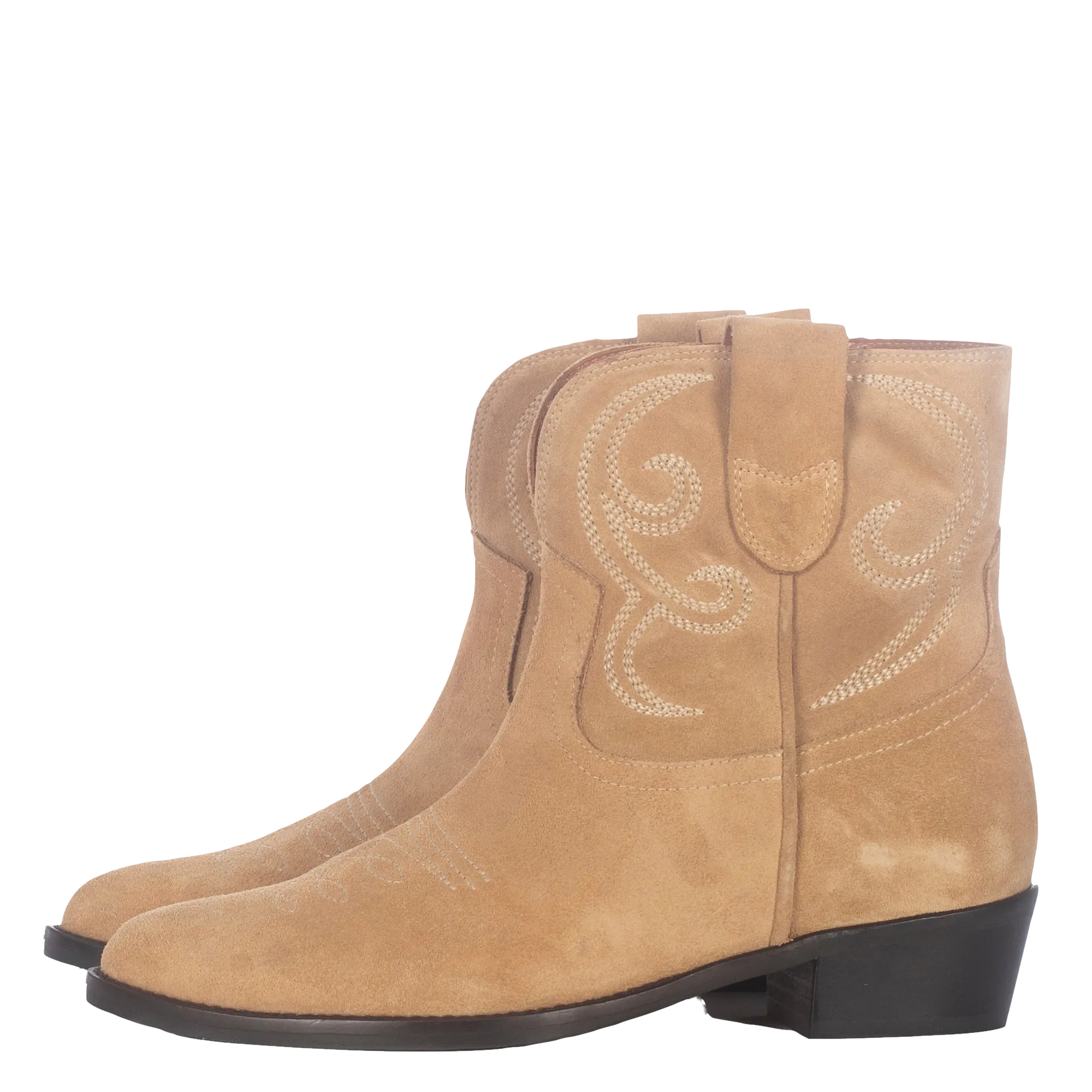 PUJA SAND ANKLE BOOTS