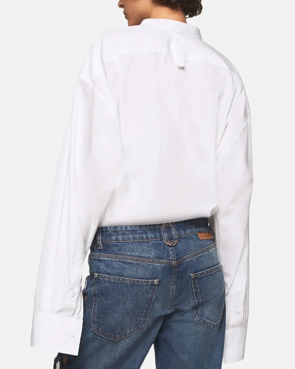 Pure White Plastron Shirt