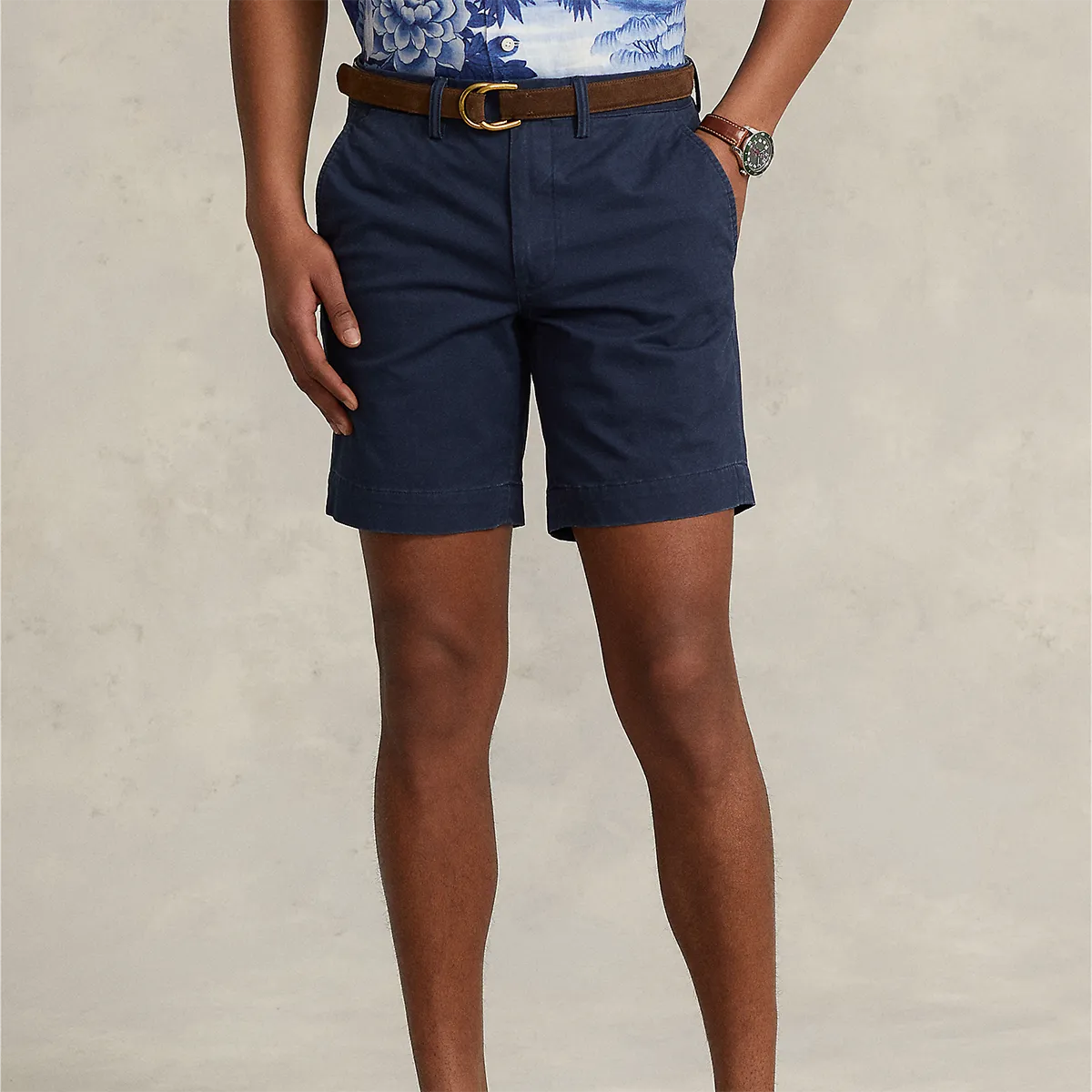 Ralph Lauren - Straight Fit Bedford Short in Navy