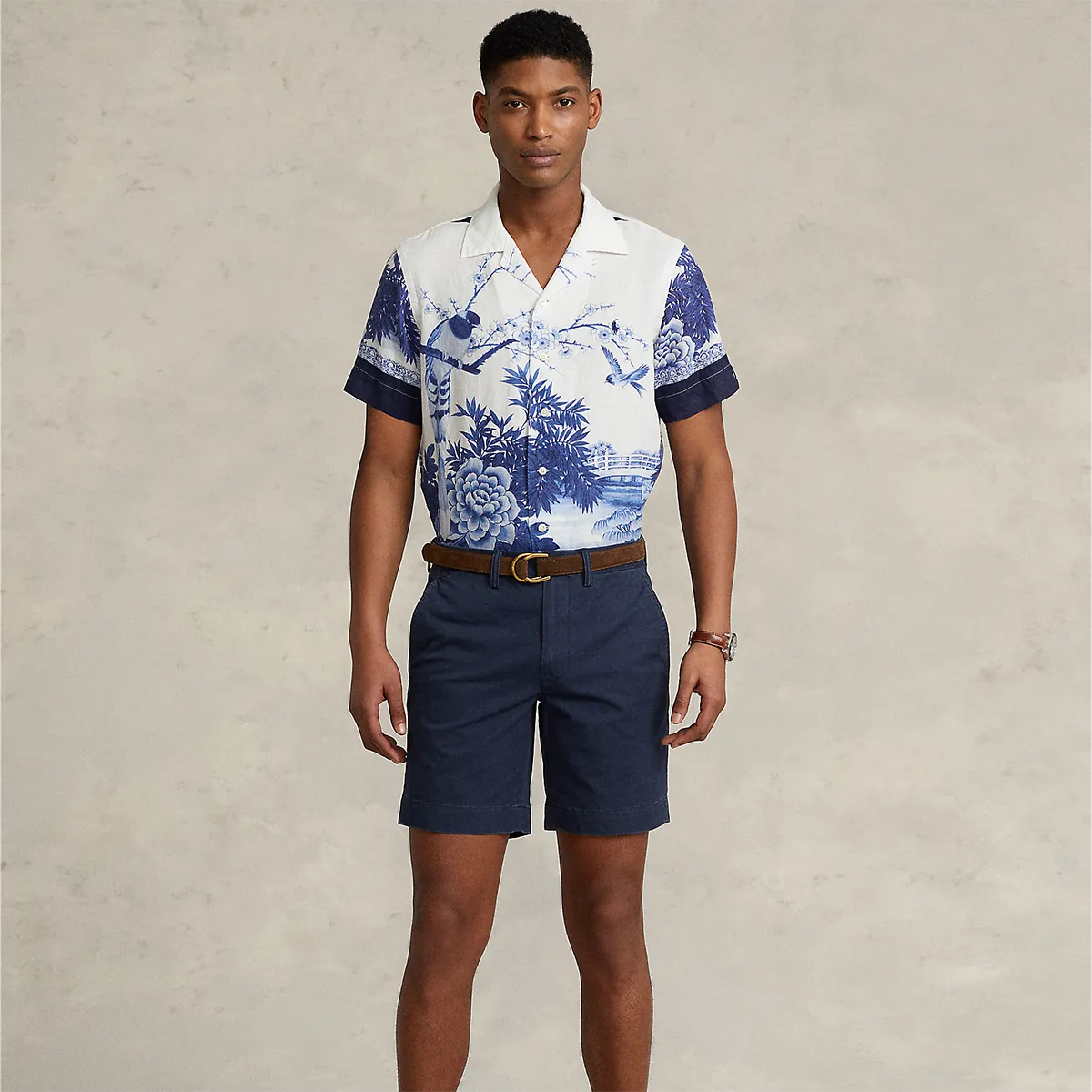 Ralph Lauren - Straight Fit Bedford Short in Navy