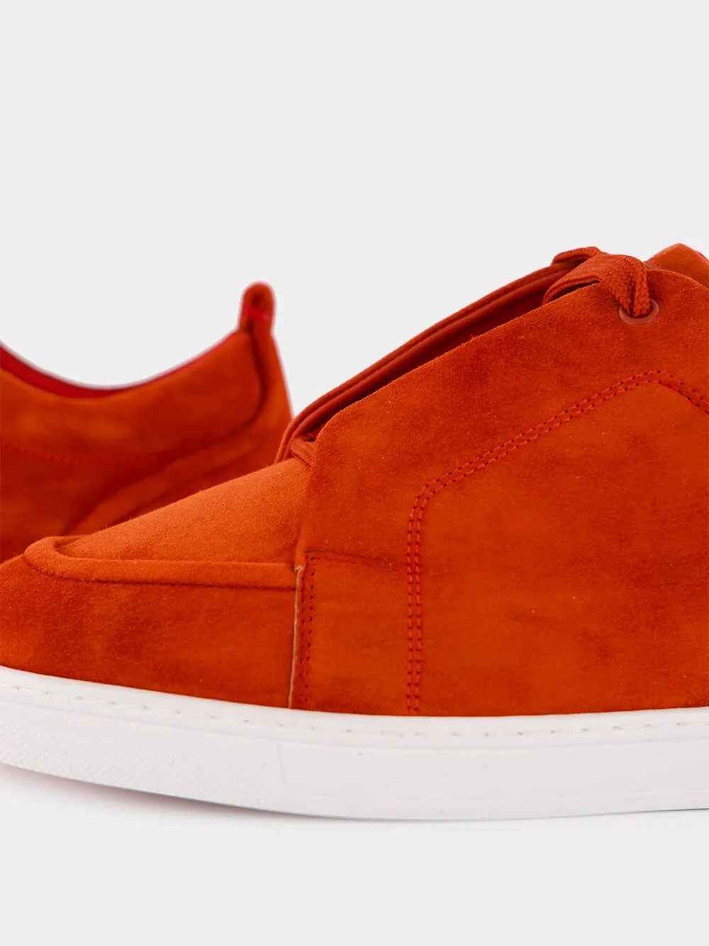 Red Jimmy Veau Velours Sneakers