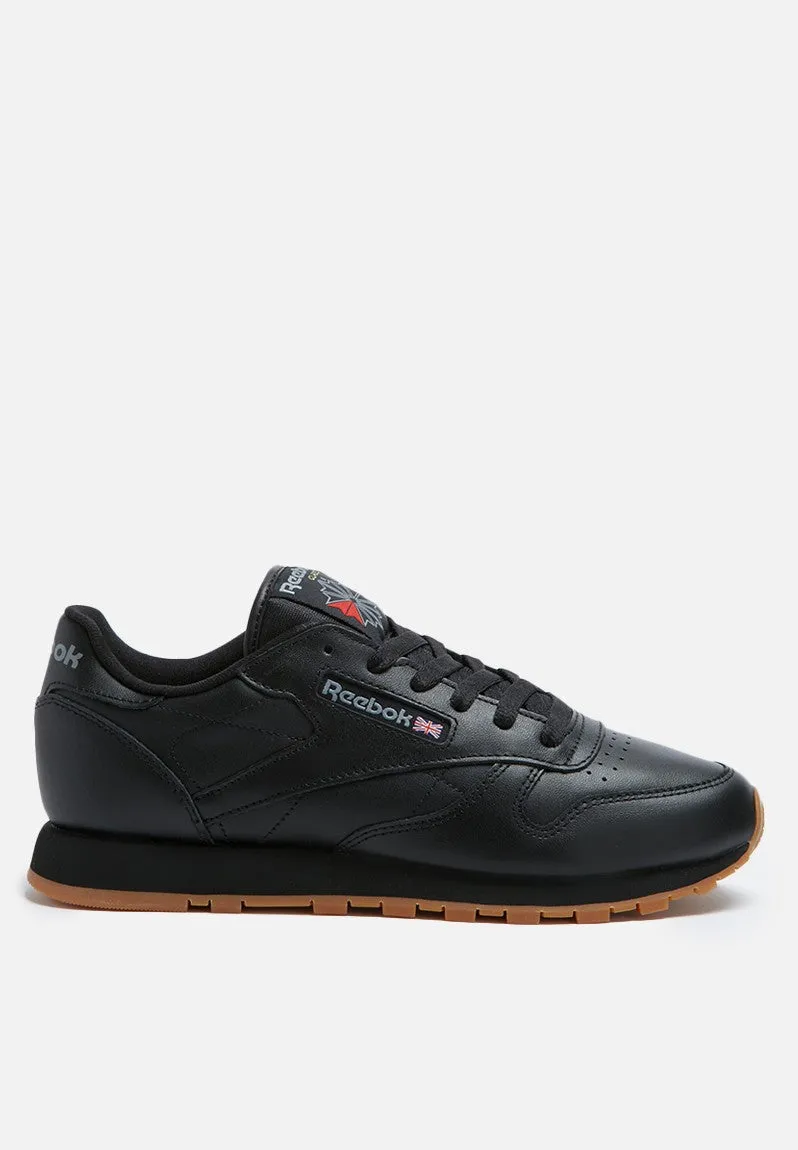 Reebok 100008498 Ladies Classic Leather Shoes Black