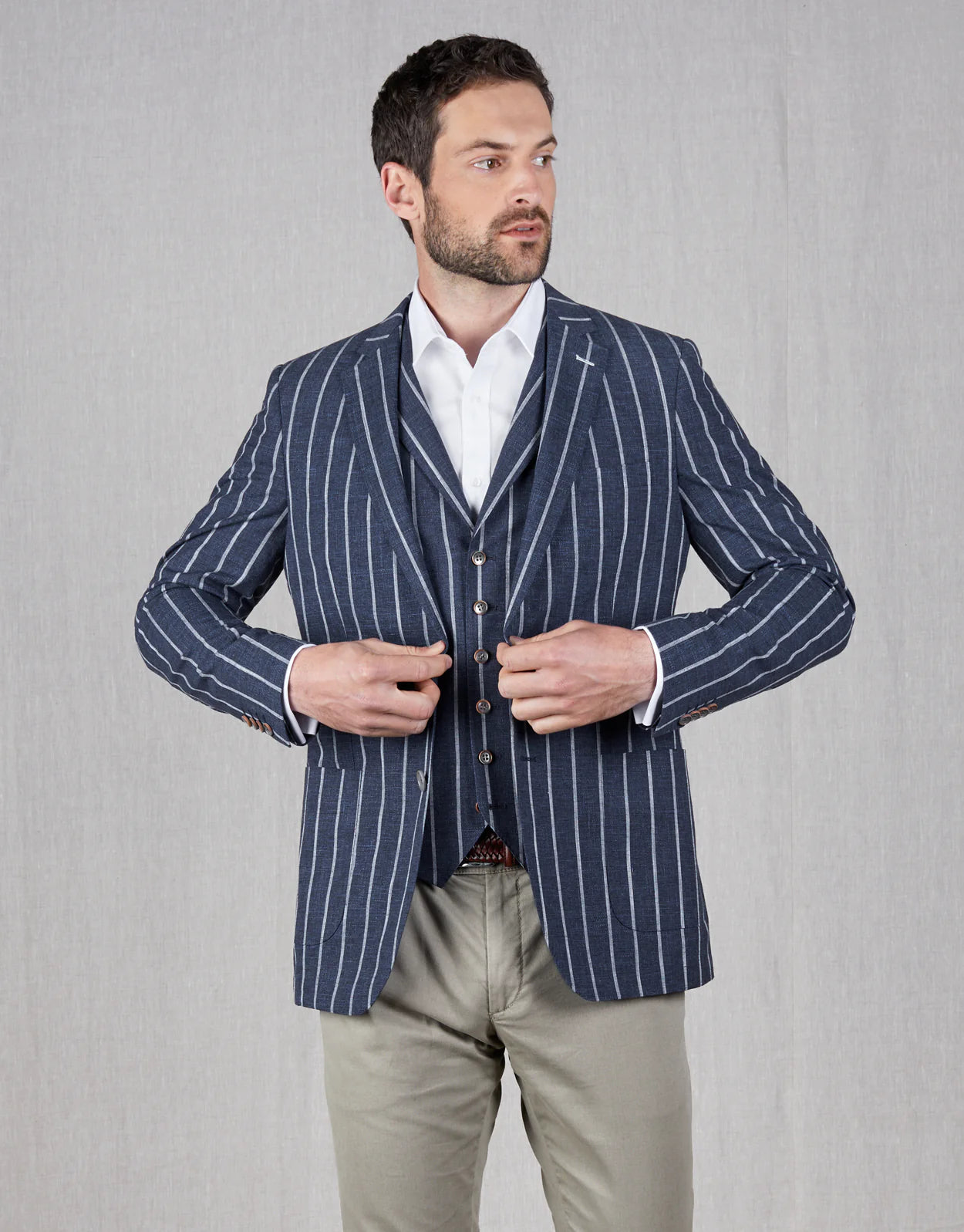 Rembrandt - Pearse Blazer - Blue Stripe