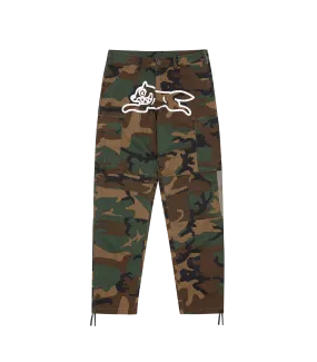 RUNNING DOG CAMO CARGO PANTS - CAMO