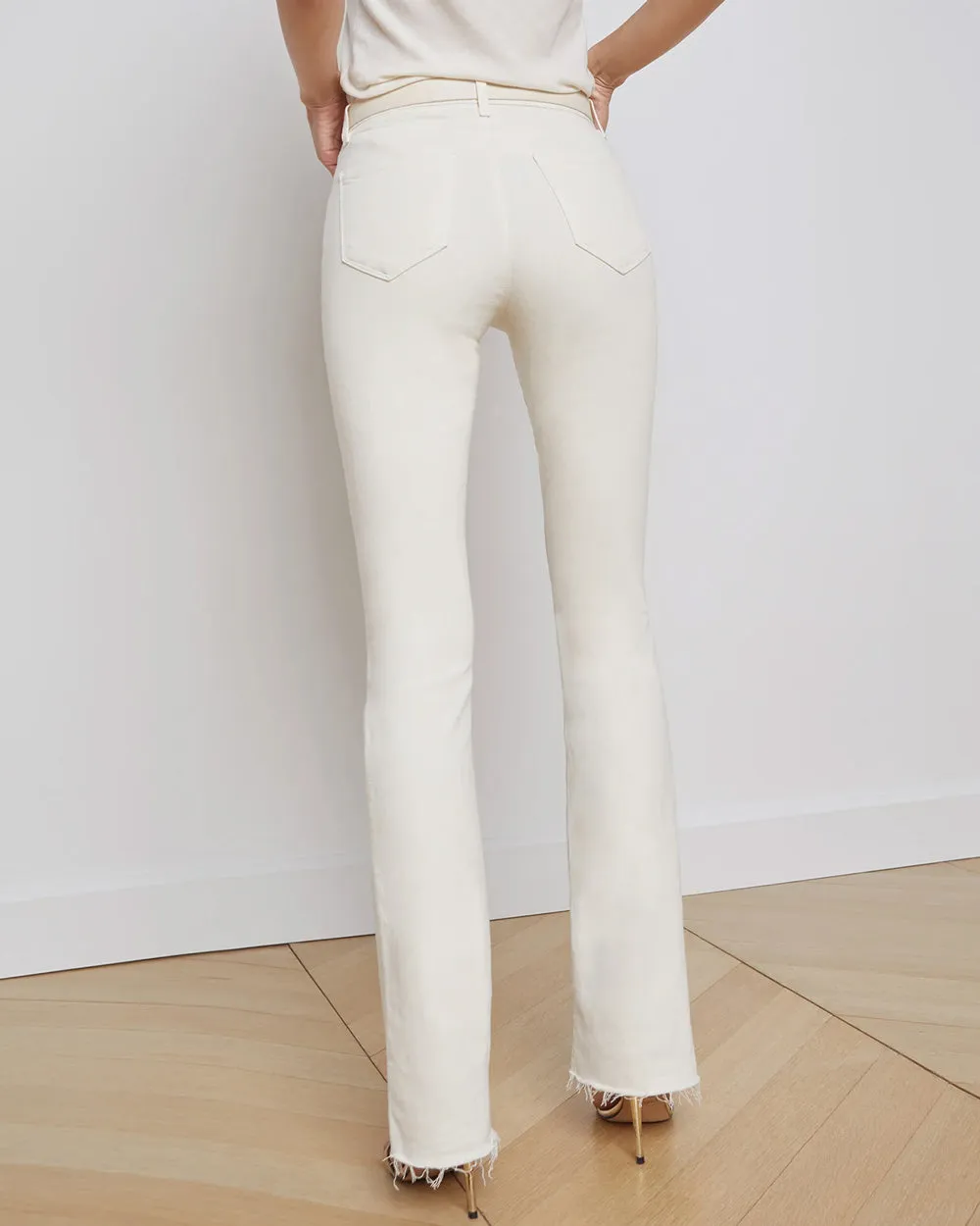 Ruth High Rise Straight Jean in Vintage White