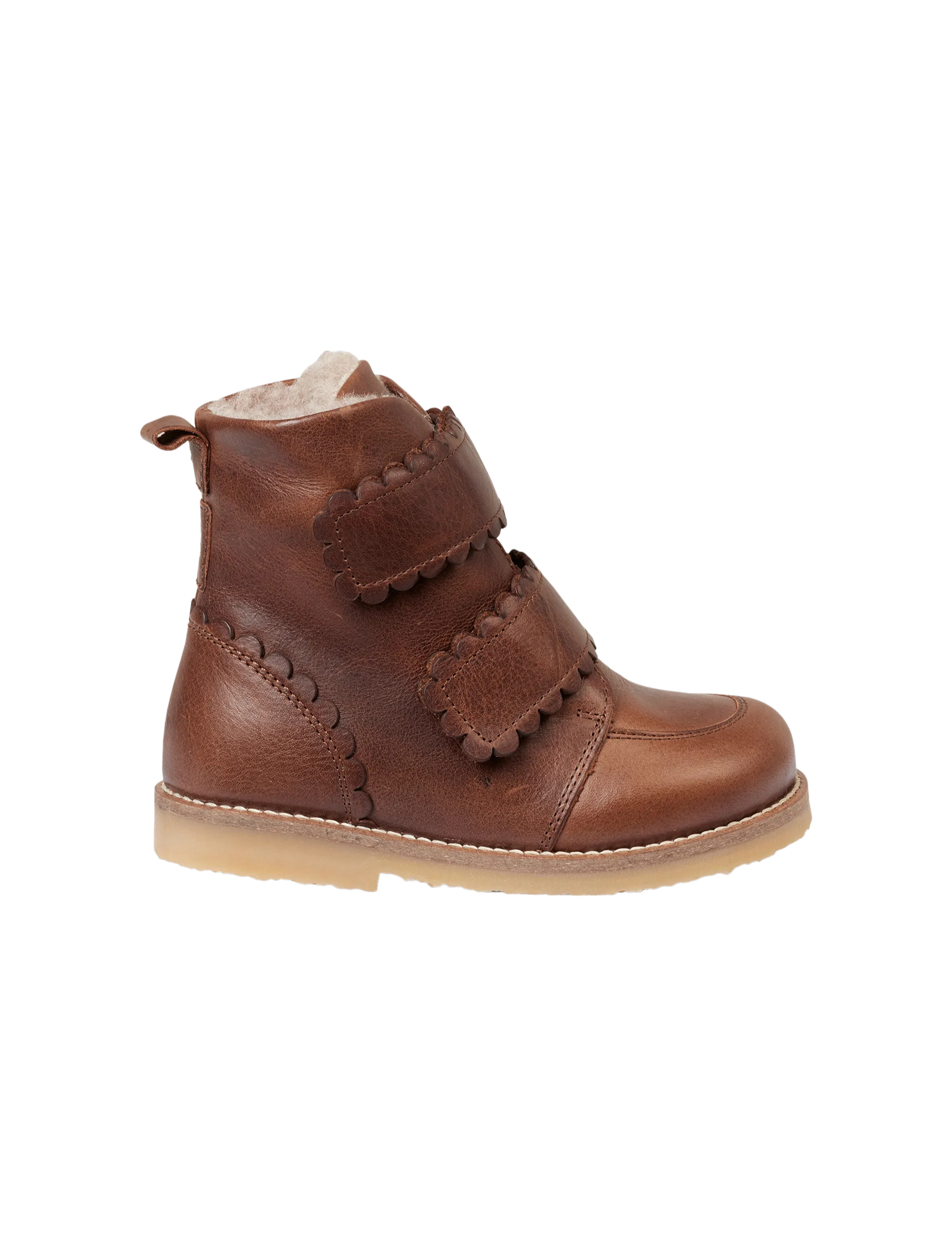 Scallop Winter Boot - Hazelnut