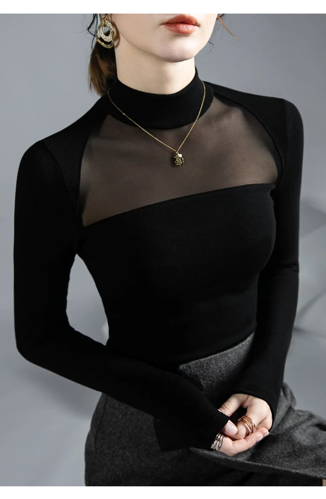 Sexy Crop Top - Casual Fashion for Gothic Style