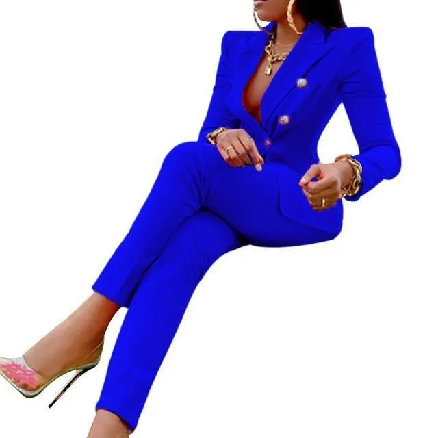 Sexy Cut Ladies Pantsuit