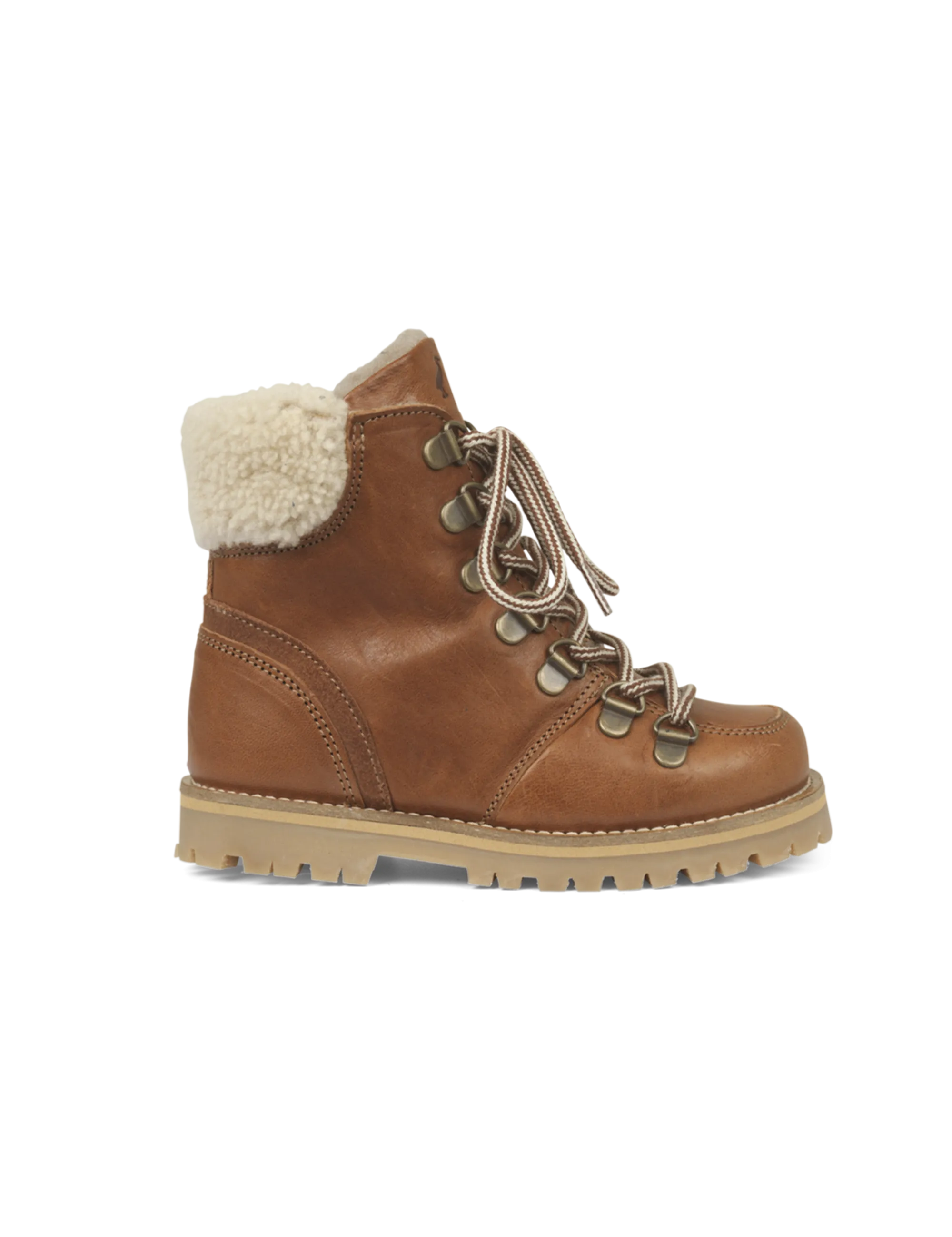 Shearling Winter Boot - Cognac