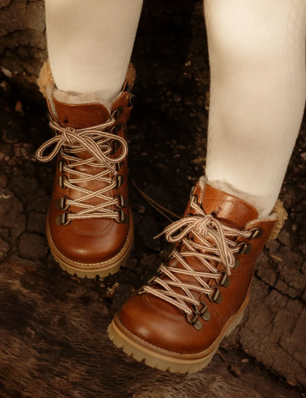 Shearling Winter Boot - Hazelnut