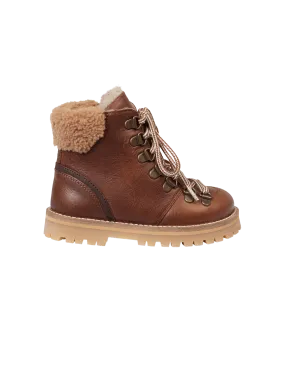 Shearling Winter Boot - Hazelnut