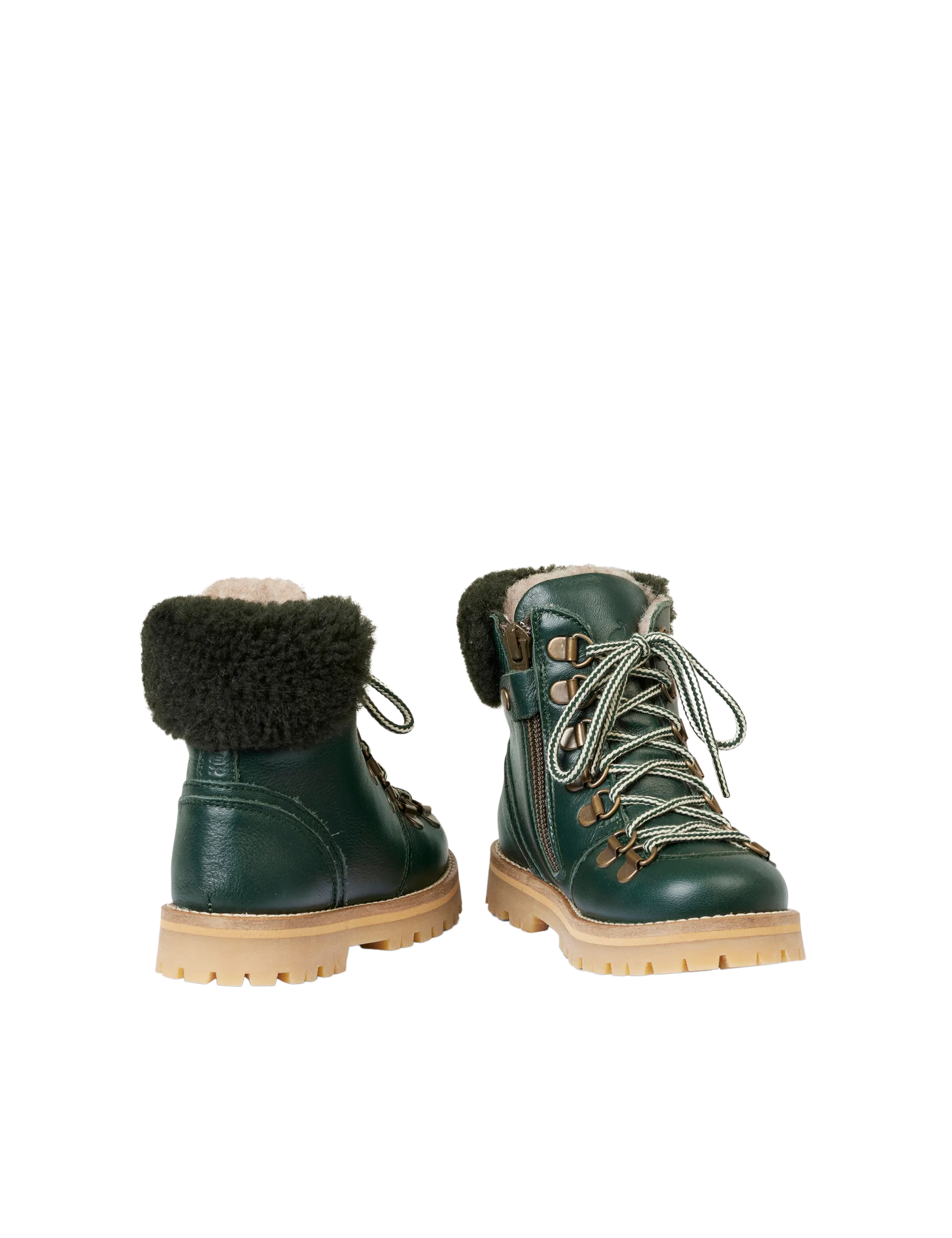 Shearling Winter Boot - Kale