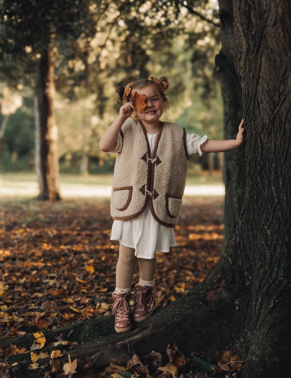 Shearling Winter Boot - Rose Clay Patent