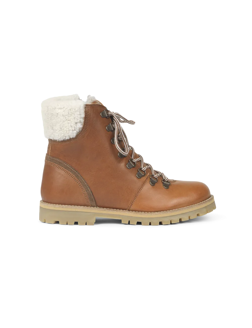 Shearling Winter Boot Women - Cognac