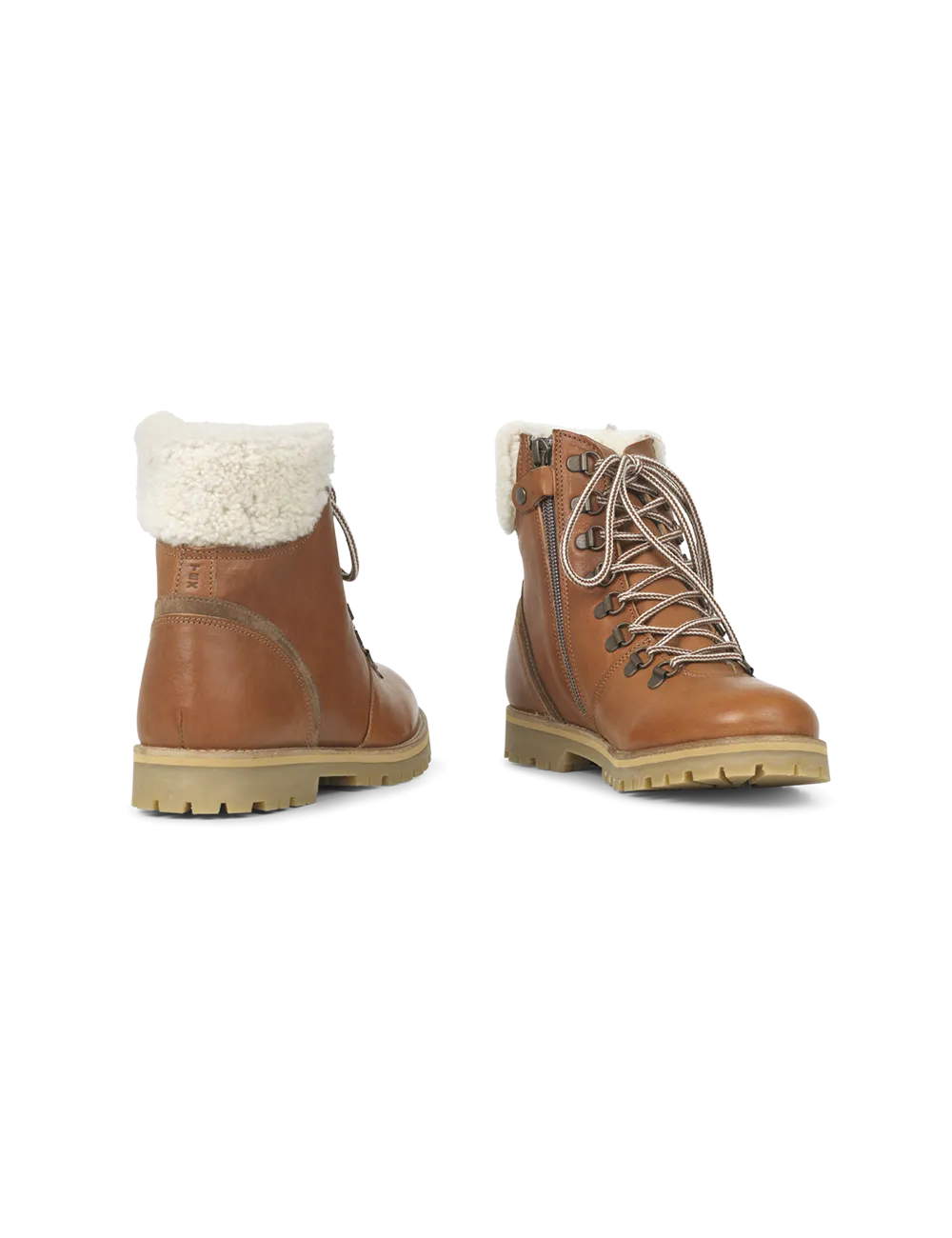 Shearling Winter Boot Women - Cognac