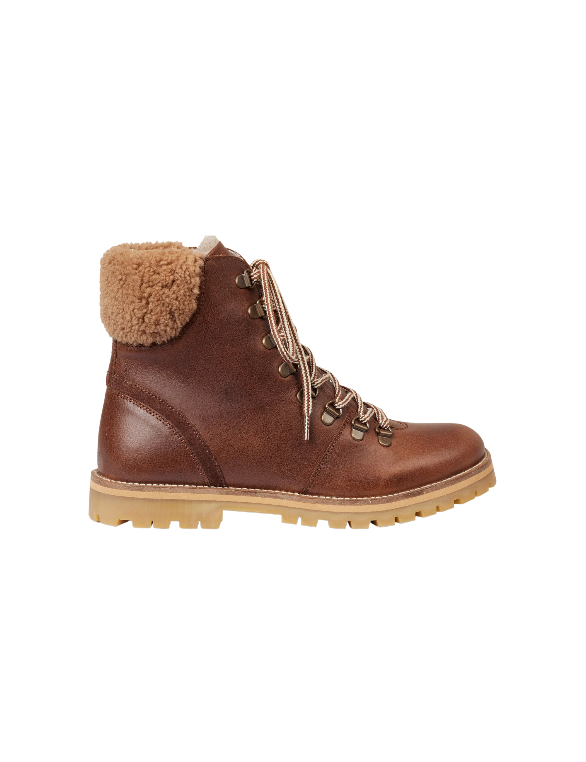 Shearling Winter Boot Women - Hazelnut