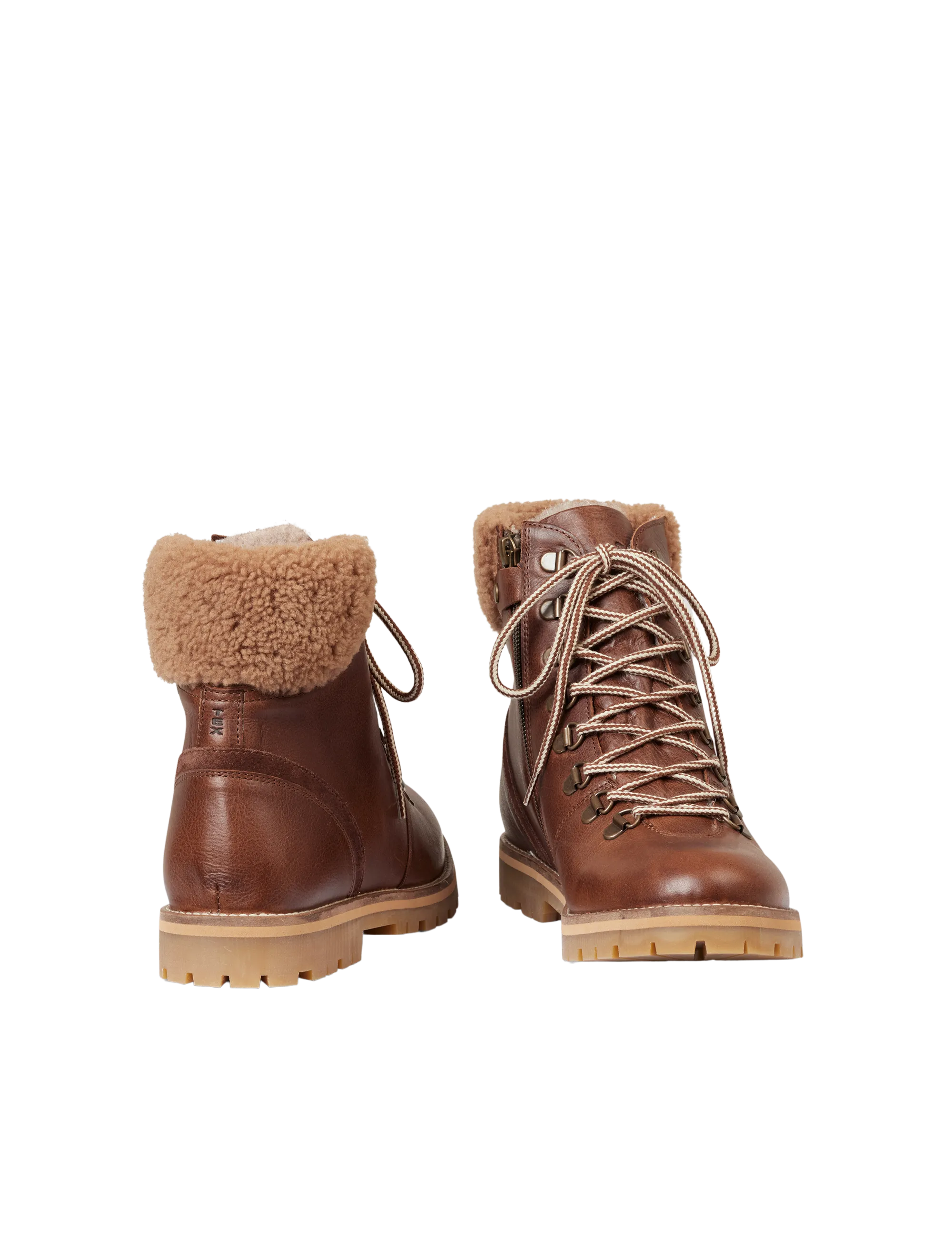 Shearling Winter Boot Women - Hazelnut