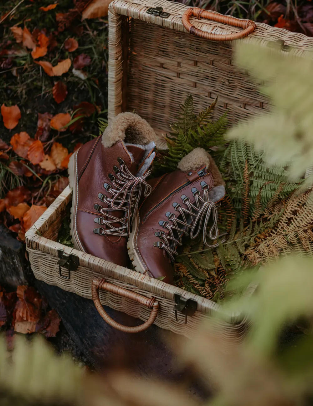 Shearling Winter Boot Women - Hazelnut