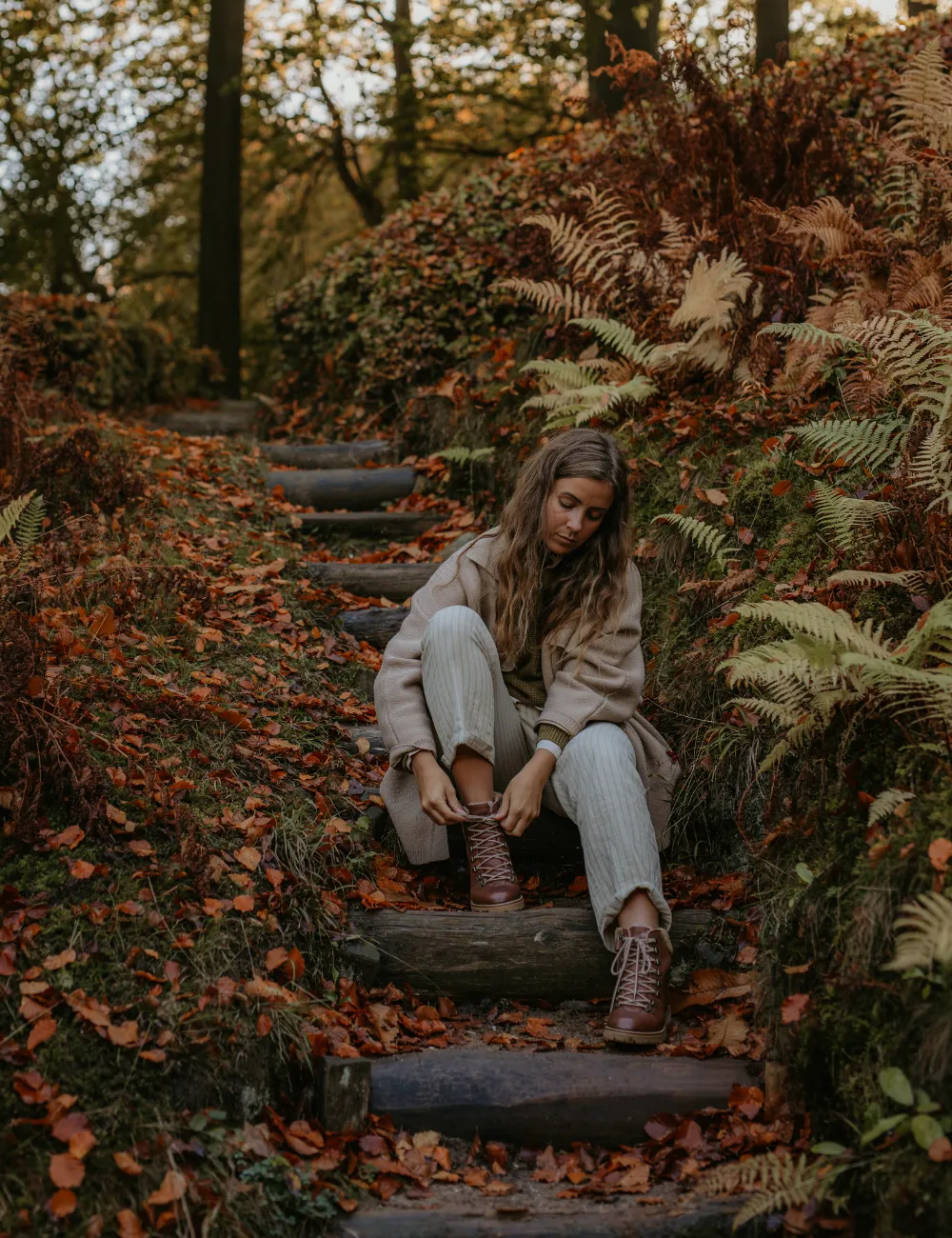 Shearling Winter Boot Women - Hazelnut