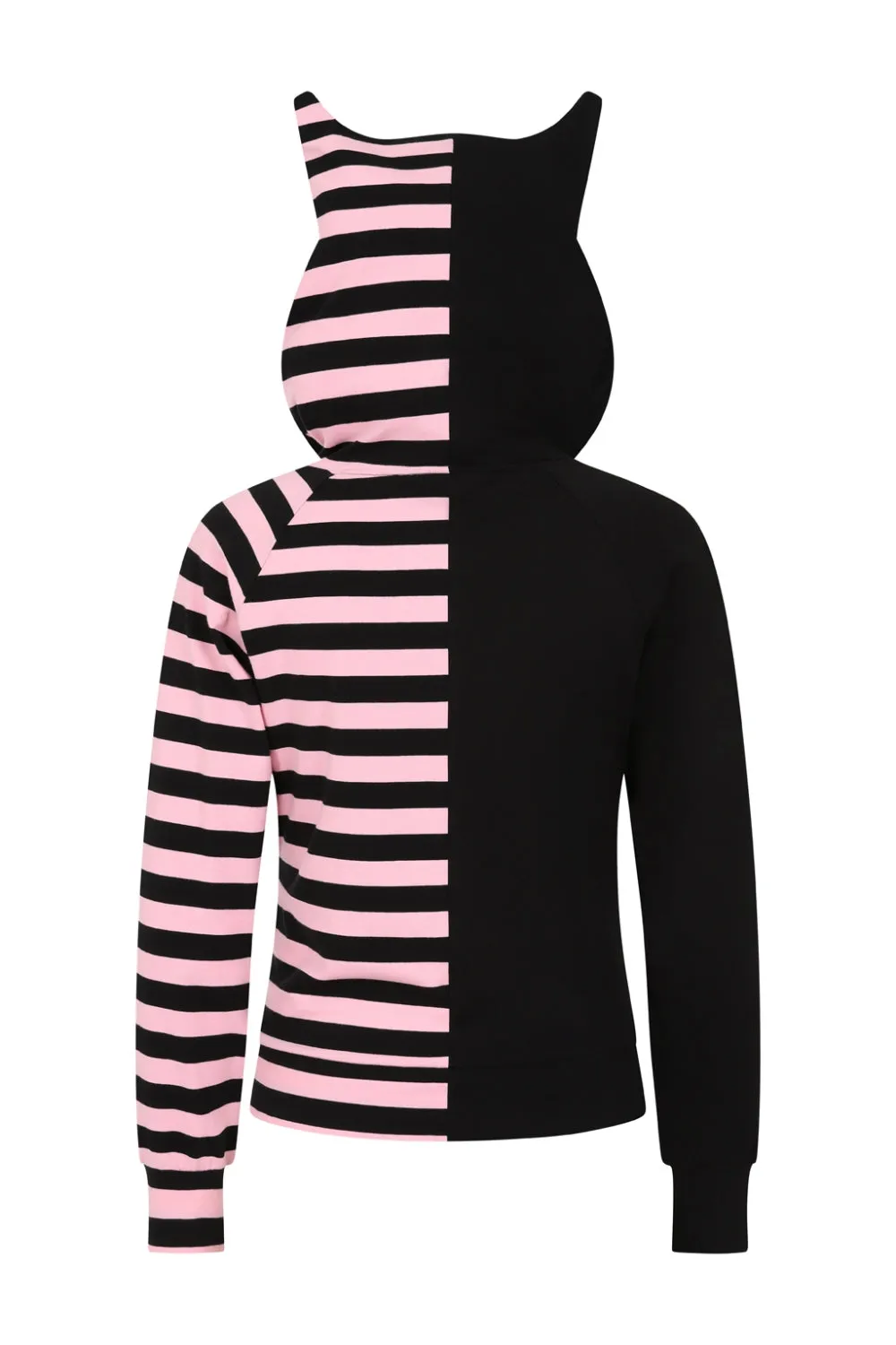 Shiori Blk/Pink Half & Half Zip