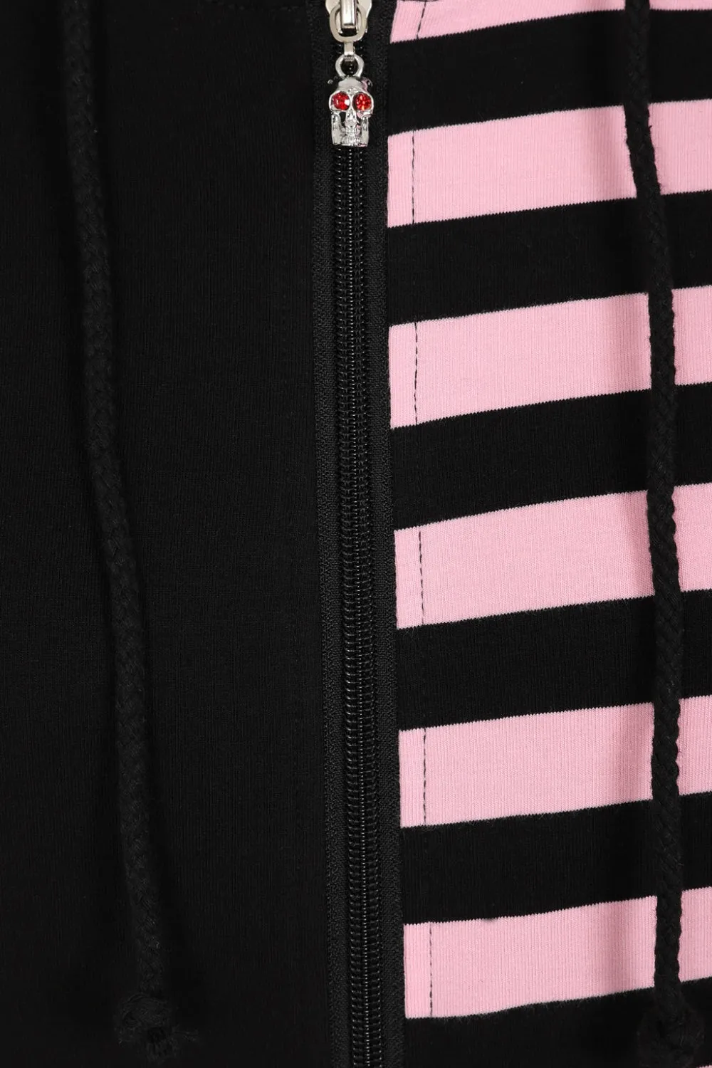 Shiori Blk/Pink Half & Half Zip