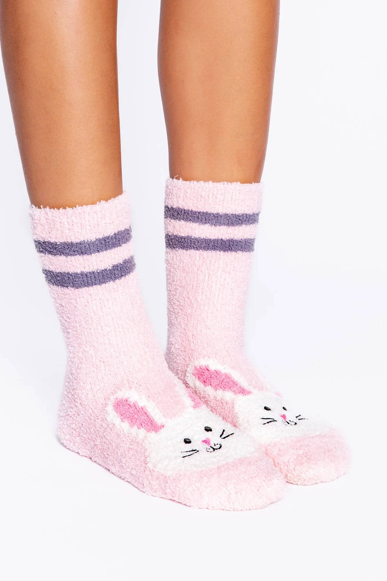 Snow Bunny Fun Socks