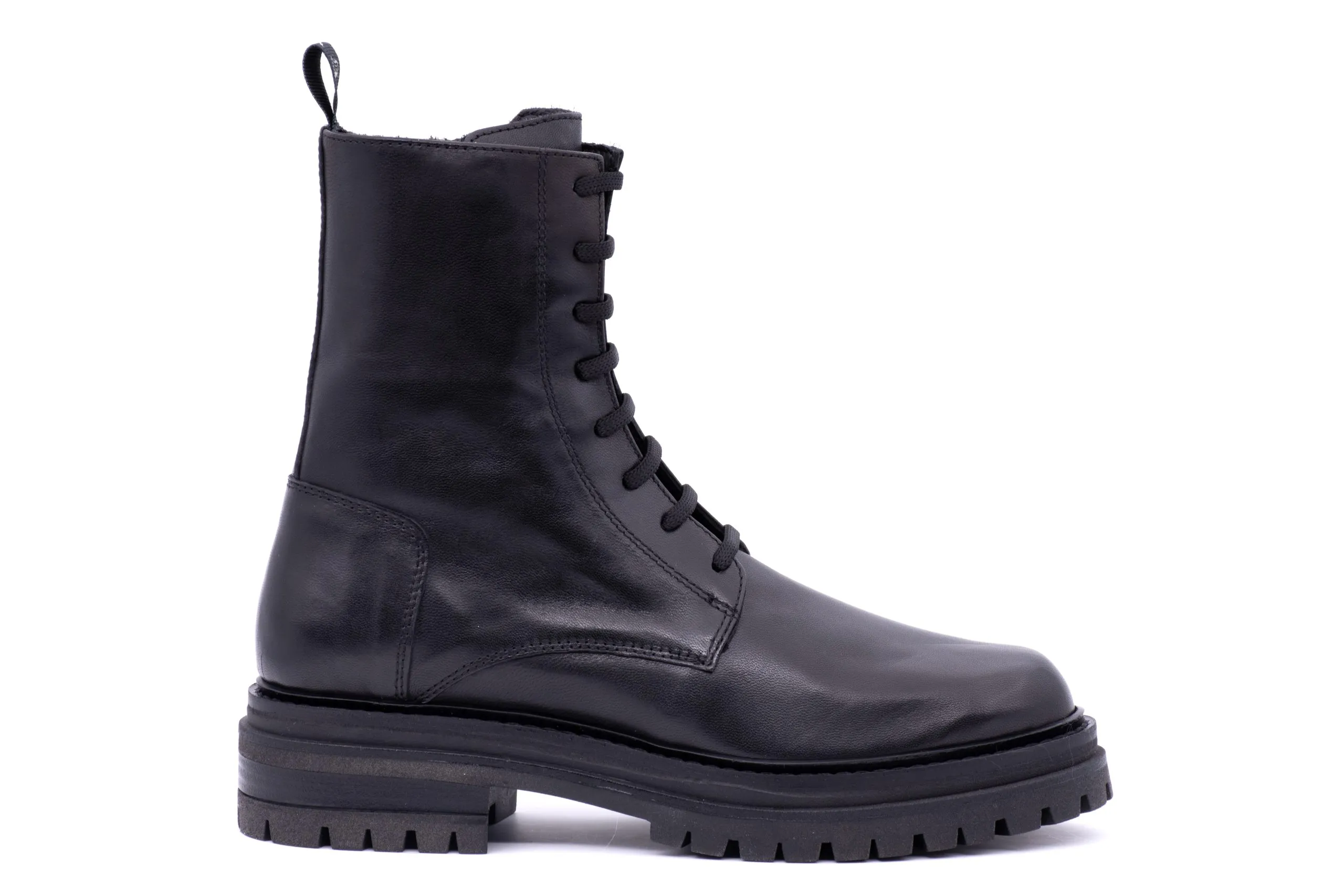 Soft leather Combat Boots