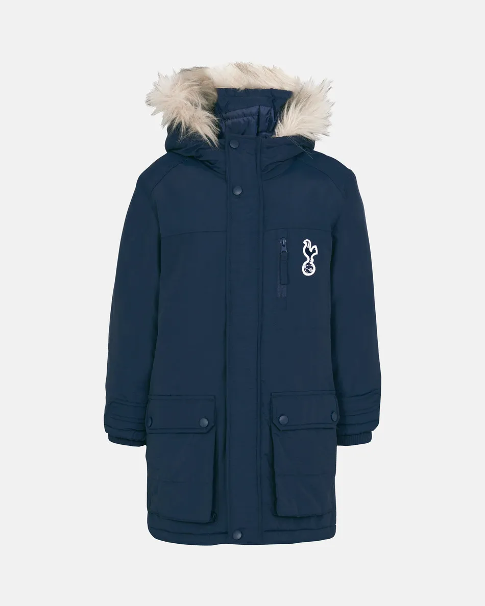 Spurs Kids Navy Parka