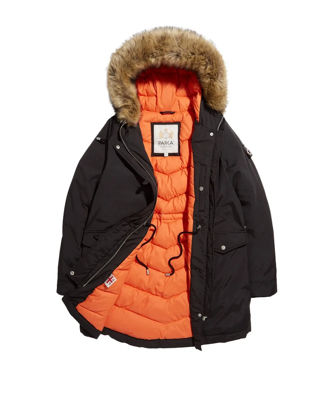 Stormont Long-Length Faux Fur Parka