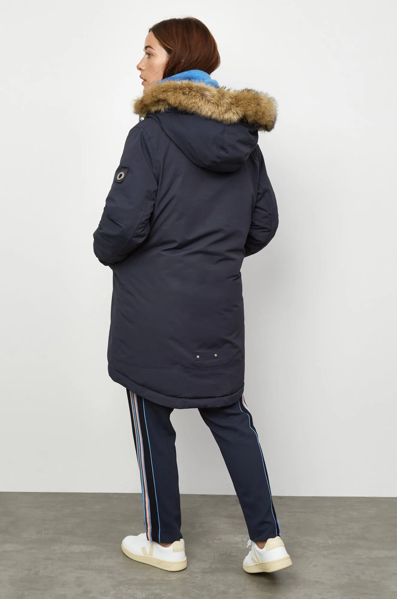 Stormont Long-Length Faux Fur Parka