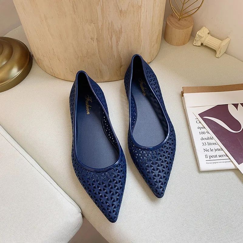 Summer Casual Fashion Shallow Hollow Women's Flat Shoes.