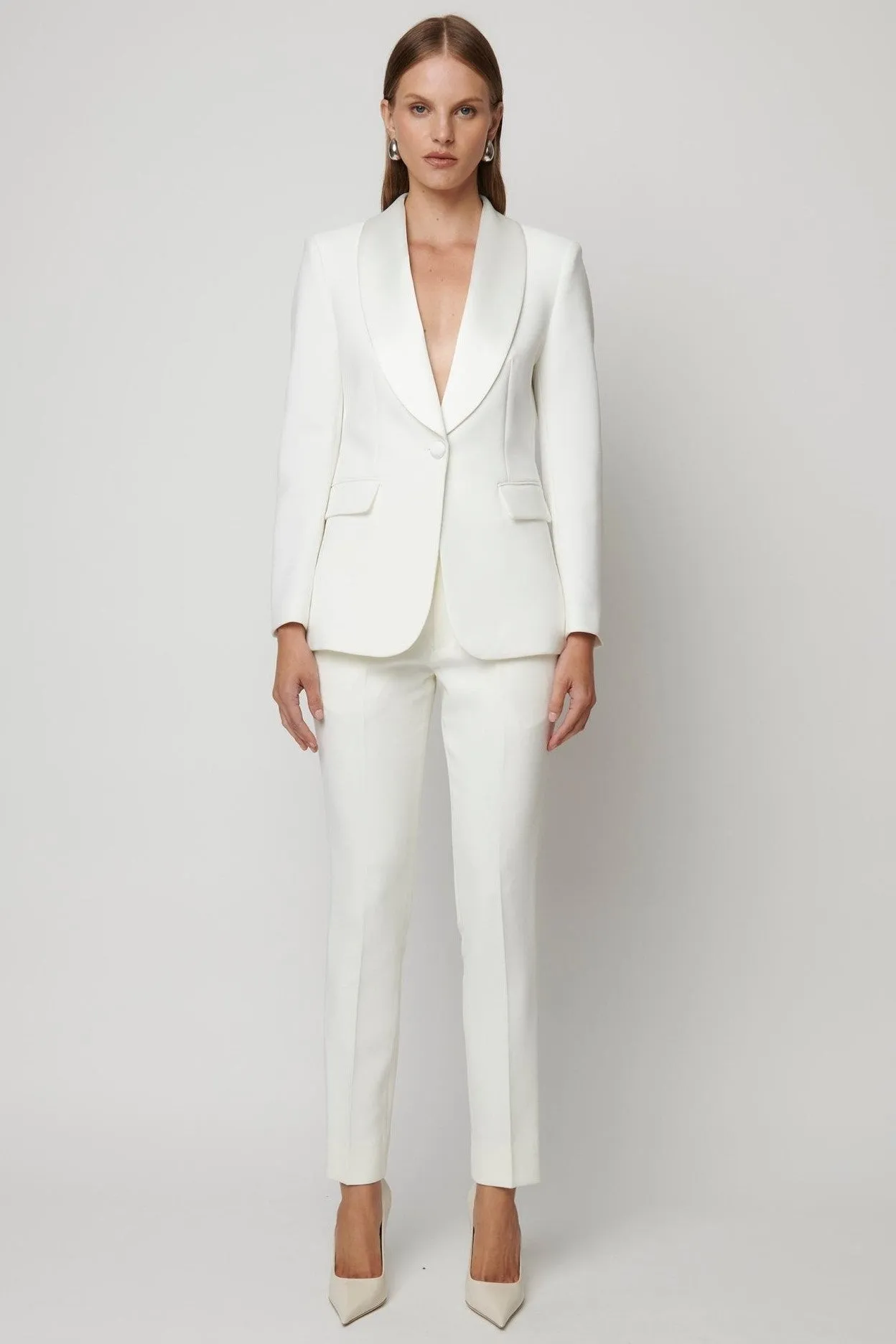 The Tuxedo Pant - Off White