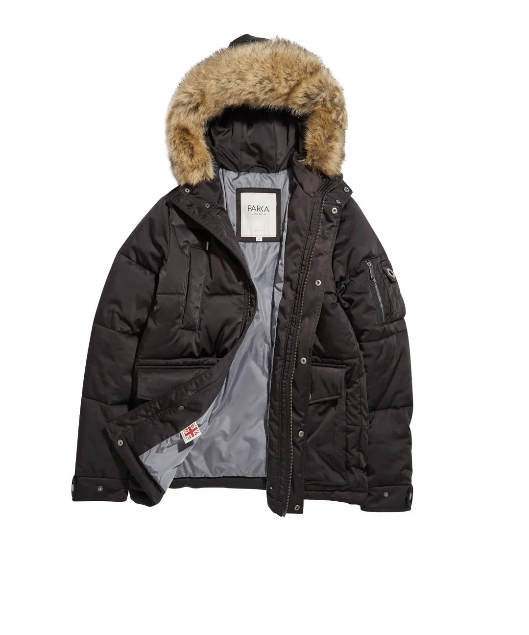 Truman Mid-Length Faux Fur Parka