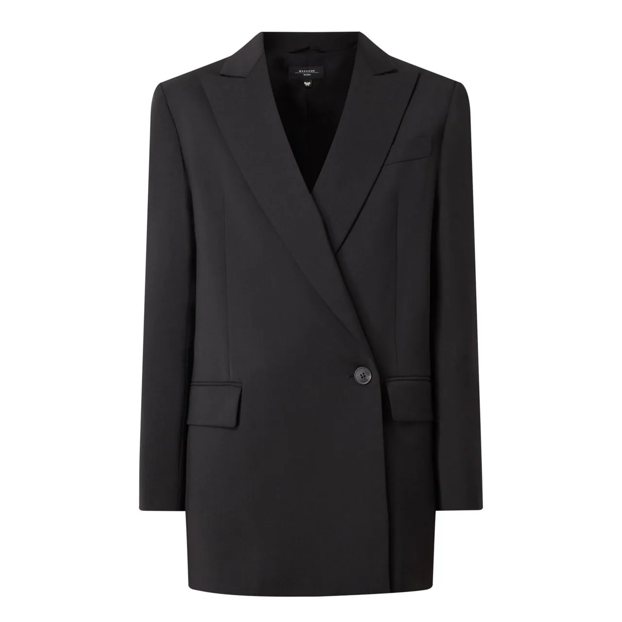 WEEKEND MAX MARA Umbro Double-Breasted Blazer - Black