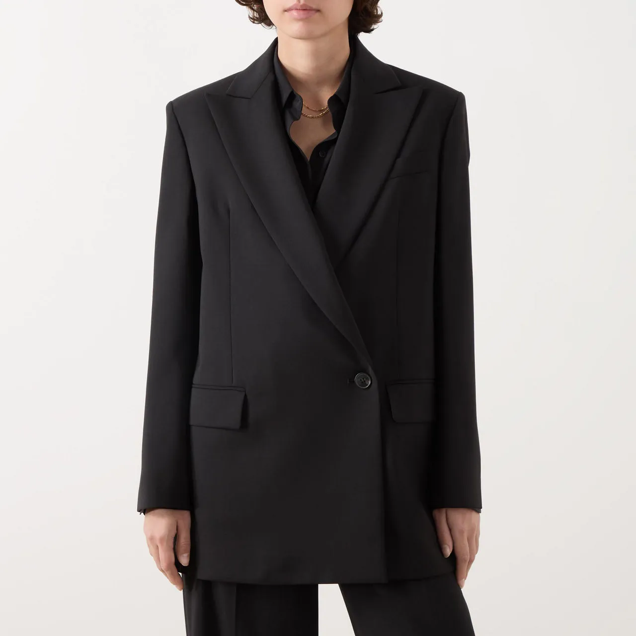 WEEKEND MAX MARA Umbro Double-Breasted Blazer - Black