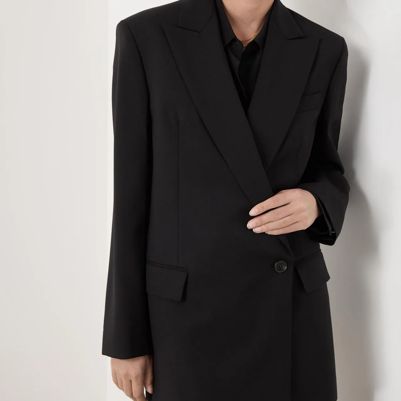 WEEKEND MAX MARA Umbro Double-Breasted Blazer - Black