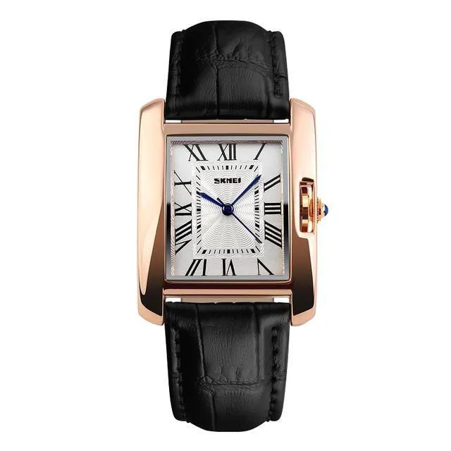 Women's Elegant Retro Fashion Casual Leather Quartz Watch