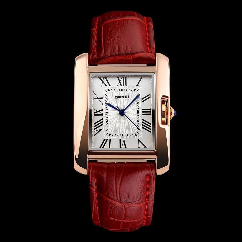 Women's Elegant Retro Fashion Casual Leather Quartz Watch