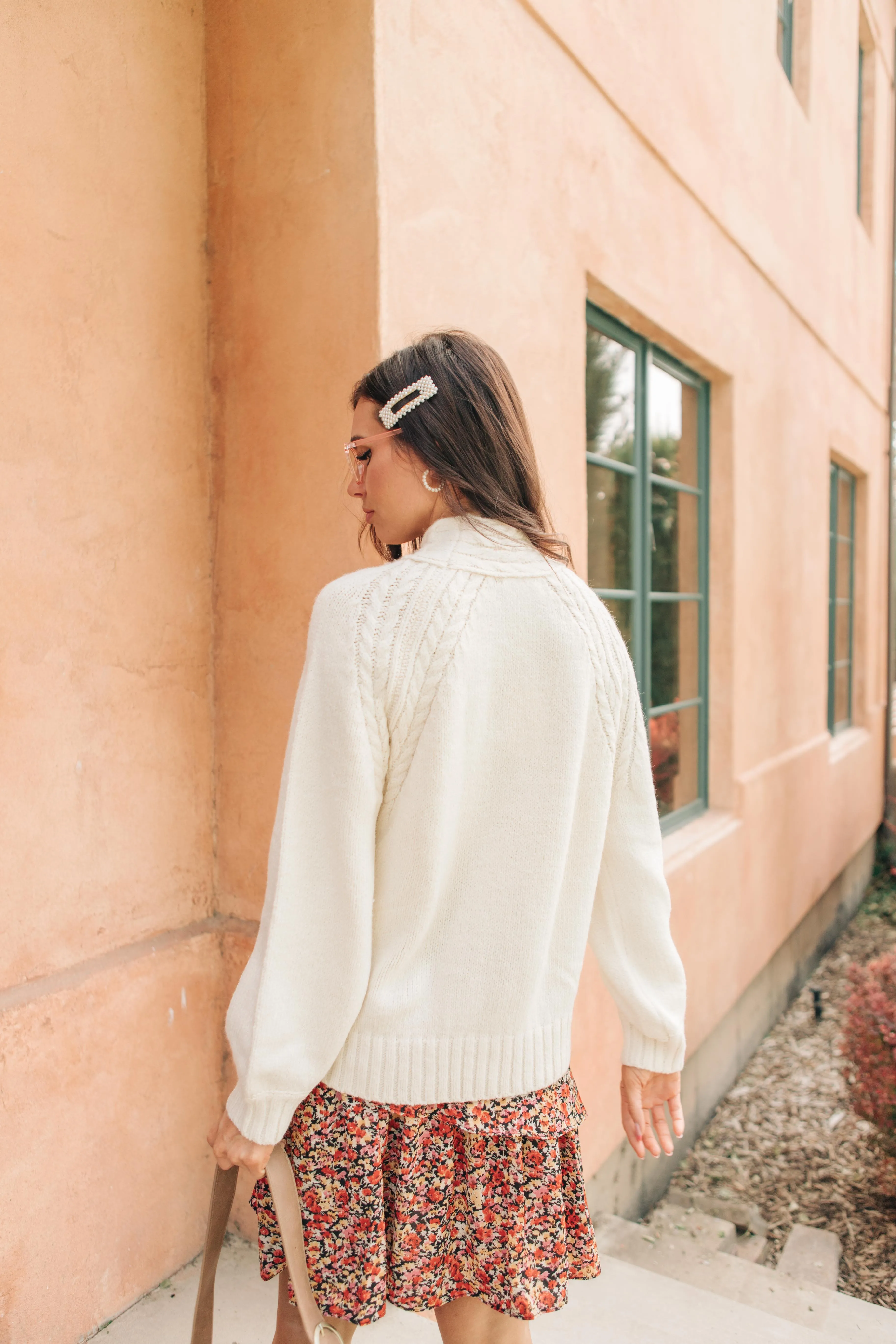 Your Favorite Knit Sweater in Cream