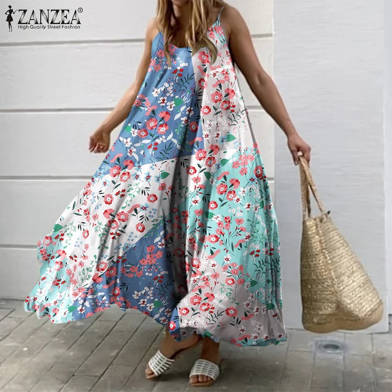 Zanzea Big Swing Holiday Beach Sundress