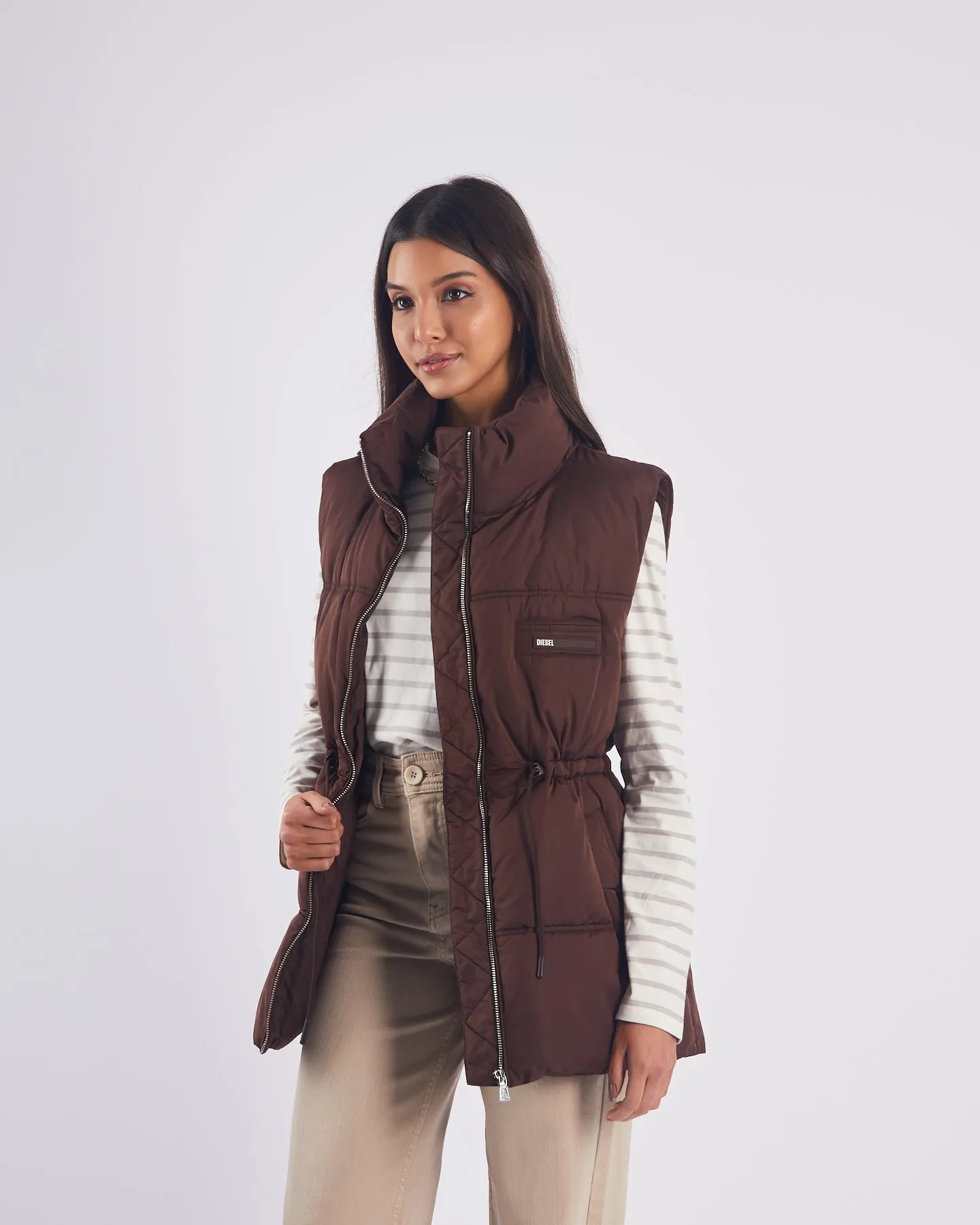 Zella Gilet Deep Coco