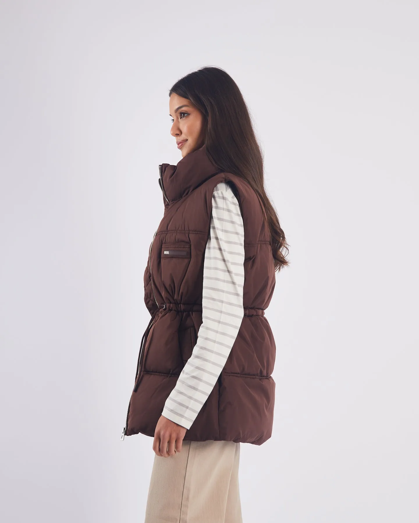 Zella Gilet Deep Coco