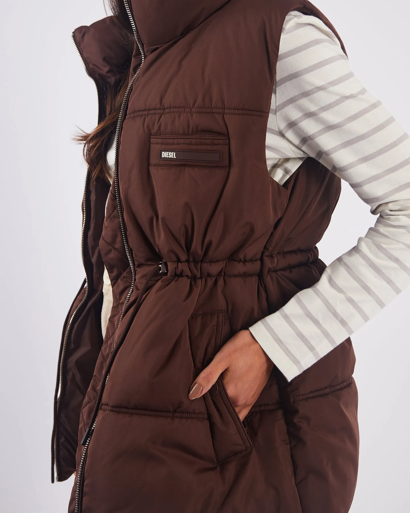 Zella Gilet Deep Coco