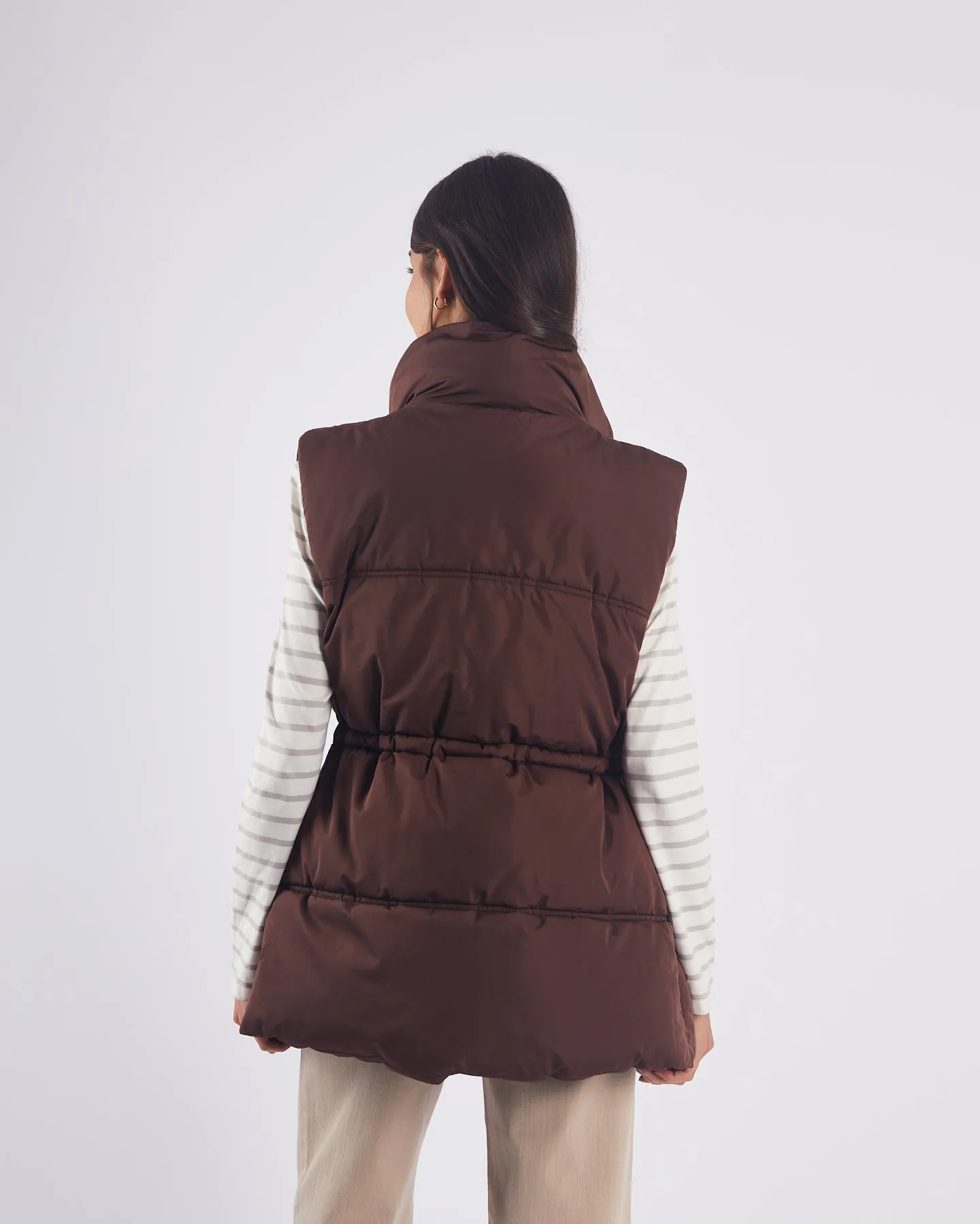 Zella Gilet Deep Coco