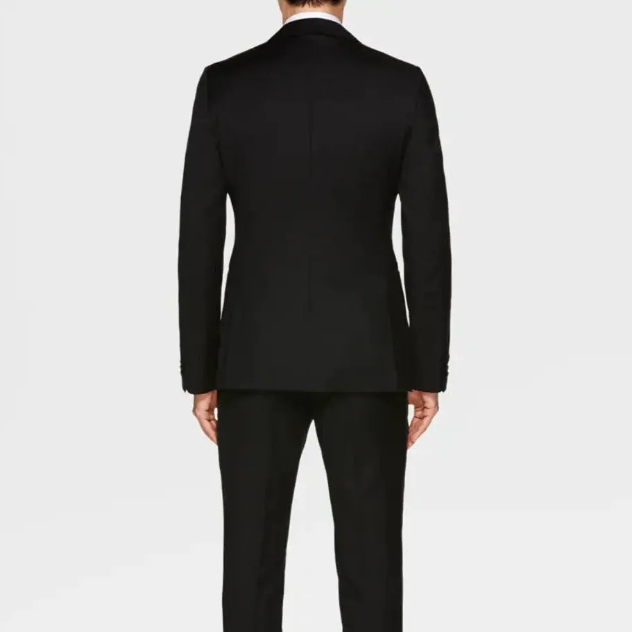 ZZegna Black Peak Tuxedo